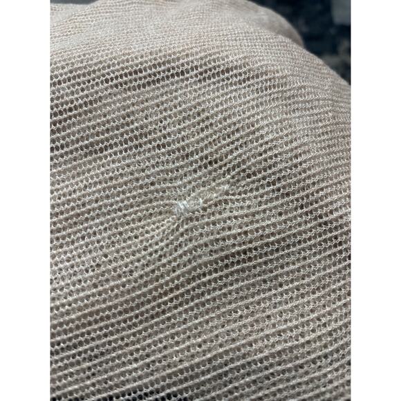 ALLSAINTS Tan Sheer Knit Twist Front Drape
Cardigan Sweater Medium - Picture 5 of 5